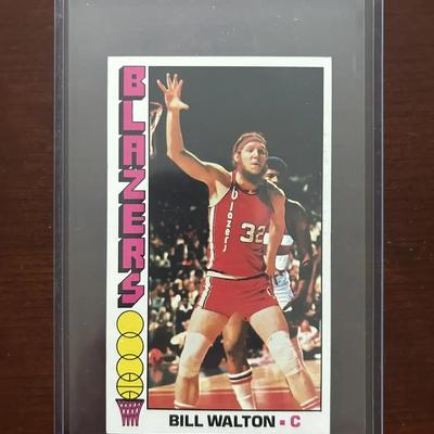 1976 Topps Basketball Card. Bill Walton - Portland Trail Blazers. Card #57
