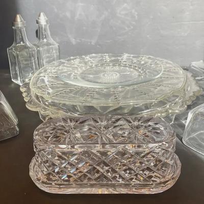 Glass Display Dishes