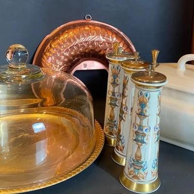 Serving Dishes + Lenox S&P Shakers