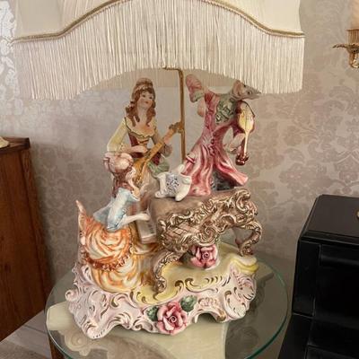 Capidiomonte lamp LARGE RARE 