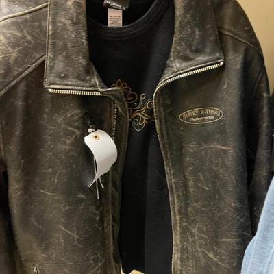 Harley distressed leather 