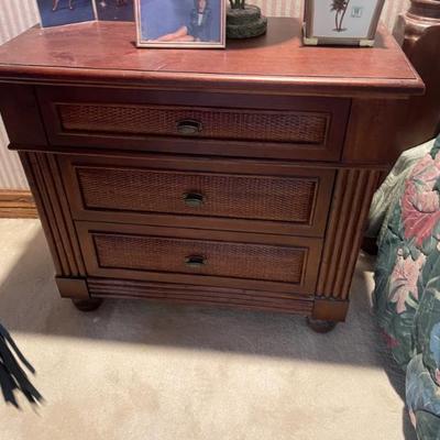 Tommy Bahama style end tables 