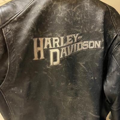 Harley distressed leather 