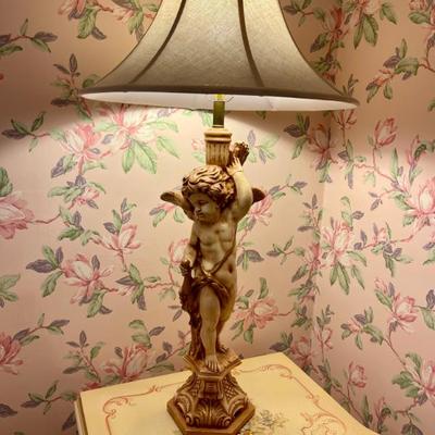 Cherub lamps 