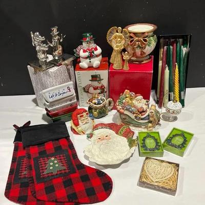 Holiday Collectibles Including Fitz & Floyd + More