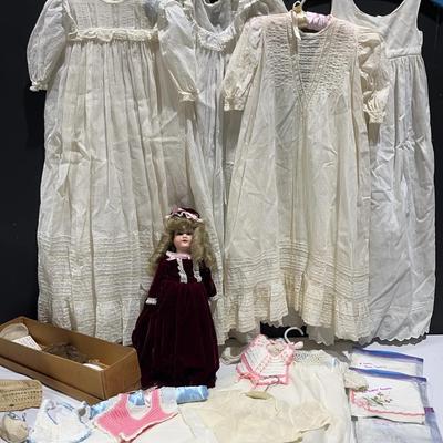 Vintage Antique Christening Gowns + More