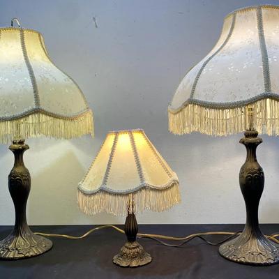 Vintage Victorian-Styled Table Lamps