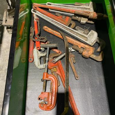 Collection Of Pipe Wrenches