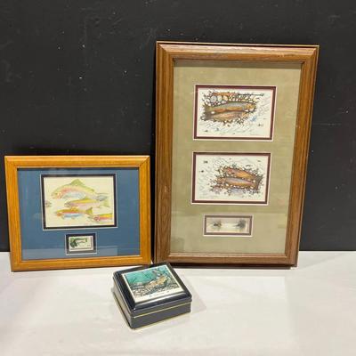 Angling Art Prints By David Ruimveld Studios, Wildlife Conservation Stamp Picture & England Coasters