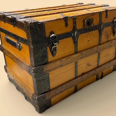 Vintage Wooden Chest