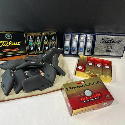 Titleist & Pinnacle Golf Balls, Castle Bay Golf Club Covers