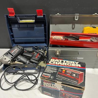 Craftsman Toolbox, Drills & More