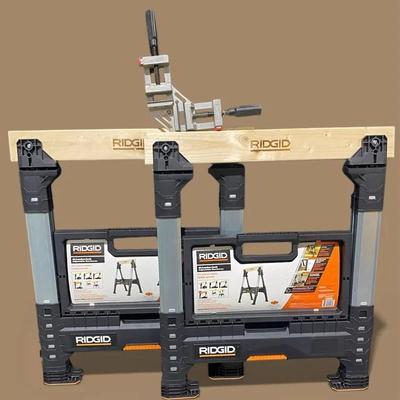 Ridgid Adjustable Sawhorses 