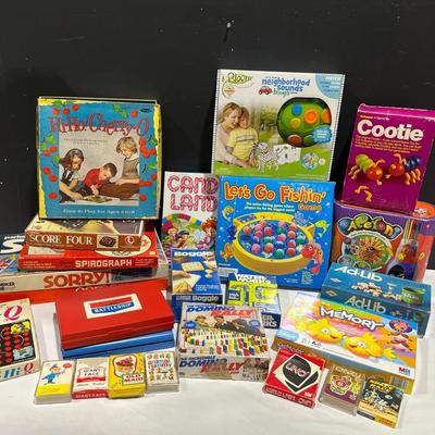 Vintage + Children’s Board Games