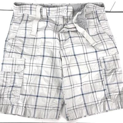 "OP." Men's Plaid Cargo Shorts