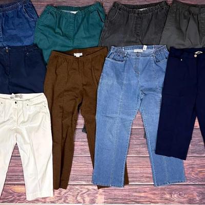 Nine-Piece Women's Pants Assortment