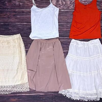 Women's Skirts and Tank-Tops 