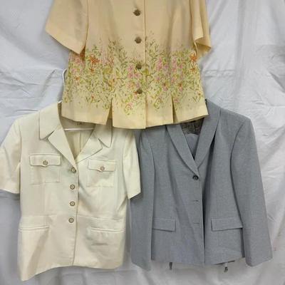 Vintage "Leslie Fay" Top and Suit Tops 