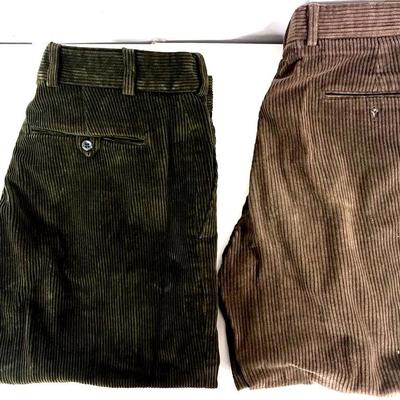 "Farlow's" and "Harold Powell" Men's Corduroy Pants