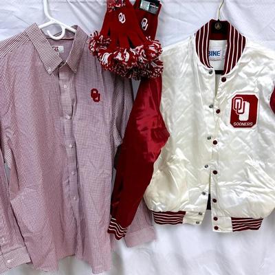 "OU" Dress Shirt and Accessories 