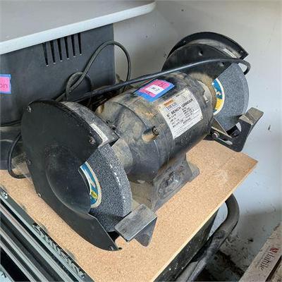 Sale Photo Thumbnail #9: Performance Tough 8" Bench Grinder Model 1974-G-8 __ SPECIAL PICKUP INSTRUCTIONS  READ BEFORE BIDDING ____