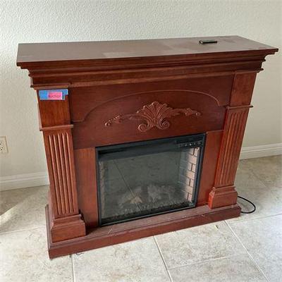Sale Photo Thumbnail #13: Southern Enterprises Electric Fireplace Mantel (EF20-23) with Remote Control
