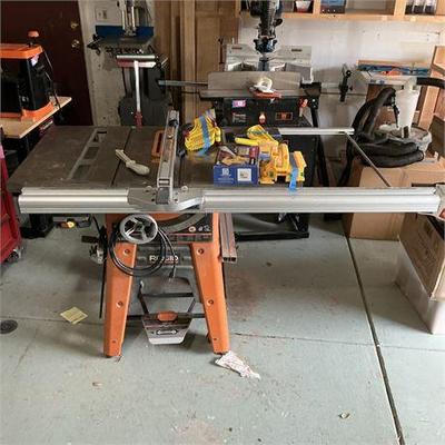 Sale Photo Thumbnail #12: RIDGID TS3650 Table Saw with GRR-RIPPER Set __ SPECIAL PICKUP INSTRUCTIONS � READ BEFORE BIDDING __