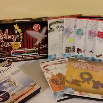 Electric Quilt 6 & 7, Dream Designs, Studio Bernina, Magic Box Elite,