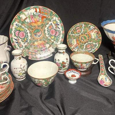 Rose Canton, Rose Medallion Pieces & More