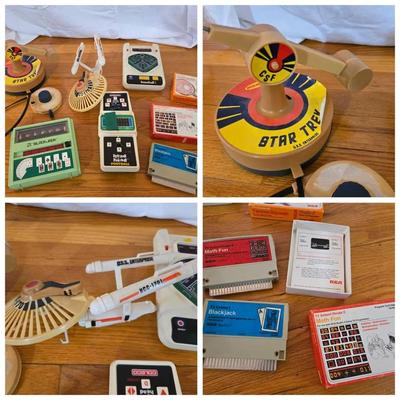 Vintage Star Trek Toys, Hand Held Sports Games +