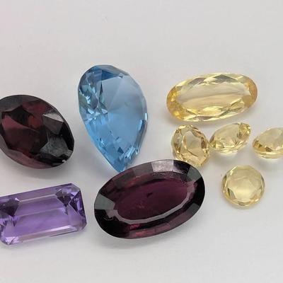Gemstones...Topaz, Tourmaline, Amethyst 