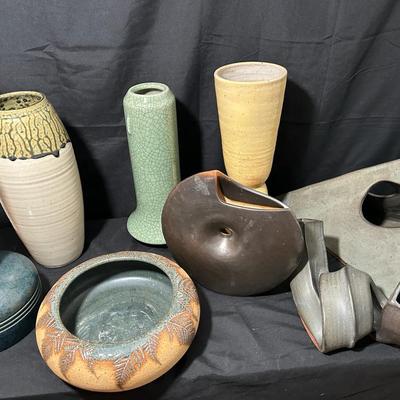 Ikebana Ceramic Vessels And Vases 