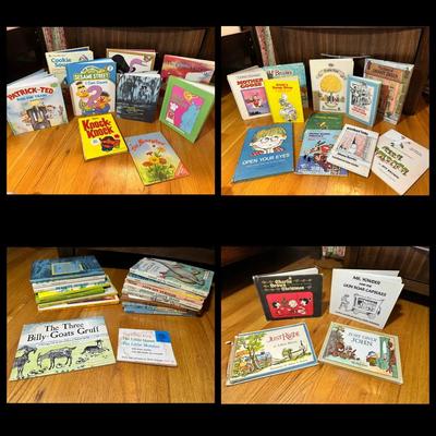 Box Of Vintage Children’s Books & Records