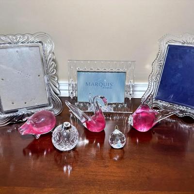 Marquis By Waterford Frame, Crystal Frames And Figurines 