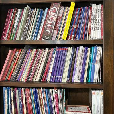 Large Group Of Quilting Books 