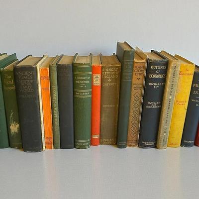 Historical & Science Books - McCarthy, Paine, Cheyney, Ruskin, Putnam (LR58)