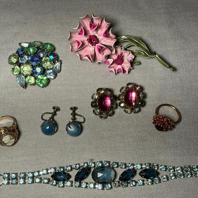 Vintage Costume Jewelry Fabulous incl. Karu, Gold Filled