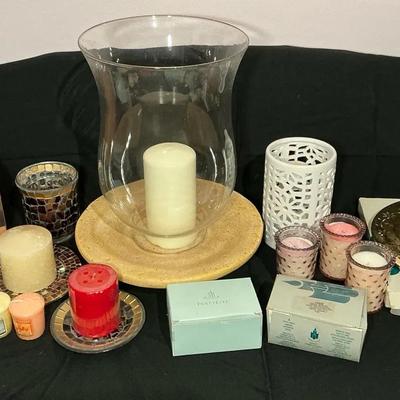 Pillar & Votive Candles incl. Yankee Candle, Partylite