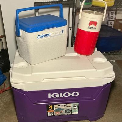 Igloo 60qt Rolling Cooler & More