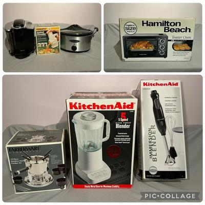 Toaster Oven, Blenders, Keurig, Fondue, &  More