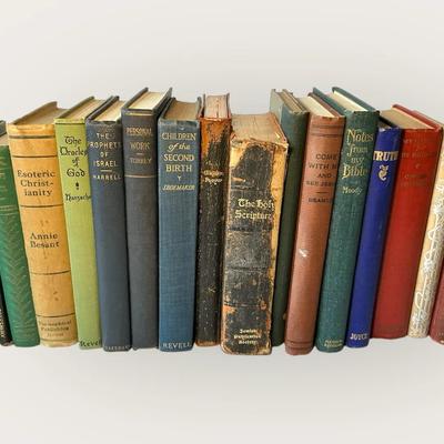 Antique & Vintage Religious Books, Bibles (LR70)