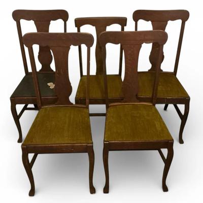Five Antique Chairs 