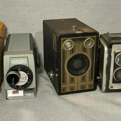 Kodak Brownie Movie, Brownie Junior, Brownie Six-20, Duaflex II