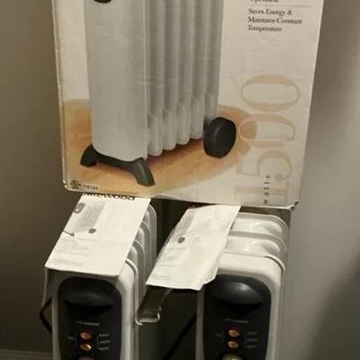 Lakewood Electric Radiator heaters And fan
