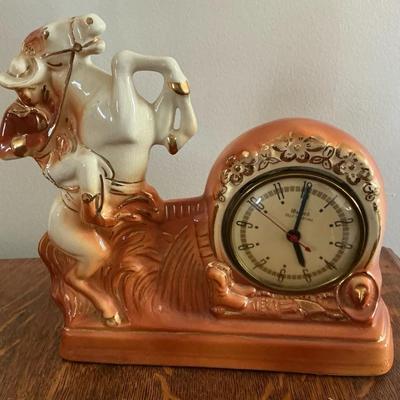 Oxford Self Starting Cowboy Over Clock Electric 