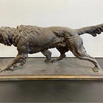 #2 Bronze Dog Statue