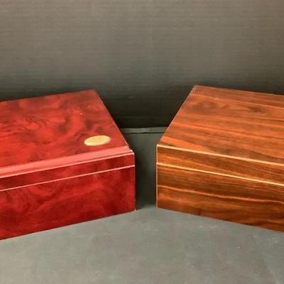 Pair Of Humidors (2)