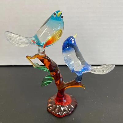 Murano Glass Bird Sculpture