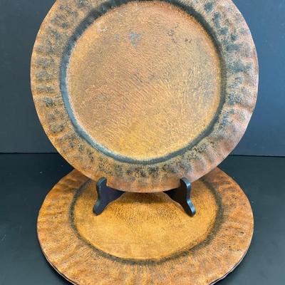 Set Of 4 Jan Barboglio 14" Chargers