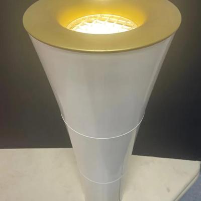 IKEA Fackla White Plastic Torch Lamp